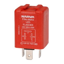 Narva 24 Volt 3 Pin LED Electronic Flasher With Pilot