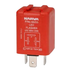 Narva 24 Volt 3 Pin LED Electronic Flasher With Pilot