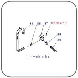 Sphere W/M Up Drain Hose #85 To Suit Cpl-Acw25C. G608-502U