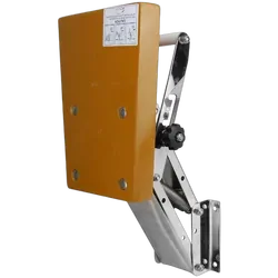 Outboard Motor Bracket Stainless Steel 30Kg Max Stainless Steel W/ Plywood Pad