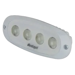 Led Floodlight 12W 9-32V White 150mm Recess Or Bracket Mount