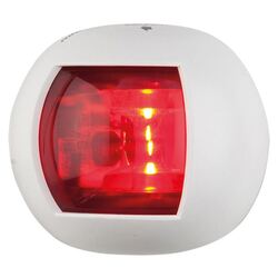 Led Navigation Light (Red) Port 112.5 Orsa White Housing (Each) 12/24V