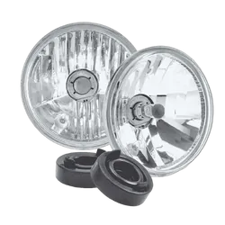 Narva Halogen Headlamp - H4 Conversion Kit - 5 3/4" High/Low Beam Free Form