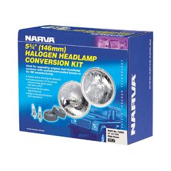Narva Halogen Headlamp - H1 Conversion Kit - 5 3/4" High Beam Free Form