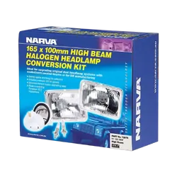 Narva Halogen Headlamp - H1 Conversion Kit - 165 X 100mm High Beam Free Form
