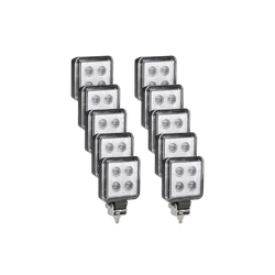 Narva 9-33 Volt LED Work Lamp Flood Beam - 600 Lumens (10 Pack)