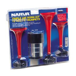 Narva 12 Volt Triple Air Horn Kit