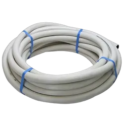 Hose White Reinforced 25mm x 20M