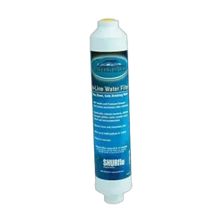 Shurflo In-Line Filter w/ Universal Fittings. 10" 94-009-50