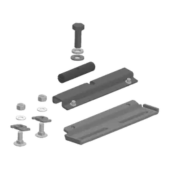 LockNLoad Gutter Mount Leg to Track Adapter