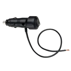 Narva Cigarette Lighter Plug With Off/On Rocker Switch & LED Indicator