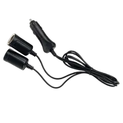 Narva Cigarette Lighter Plug With Extended Leads & Twin Accessory Sockets