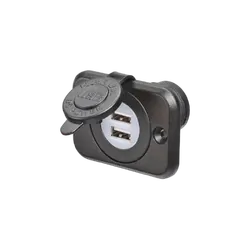 Narva Heavy-Duty LED Illuminated Dual USB Socket (Pack Of 25)