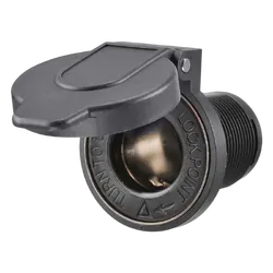 Narva Heavy-Duty Accessory Socket With Magnetic Dust Cover (Blister Pack Of 1)