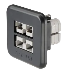 Narva Dual 50A Connector Flush Mount