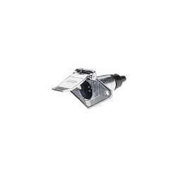 Narva 7 Pin Small Round Metal Trailer Socket