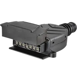Narva 7 Pin Flat Waterproof Trailer Socket.