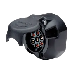 Narva 7 Pin Large Round Plastic Trailer Socket