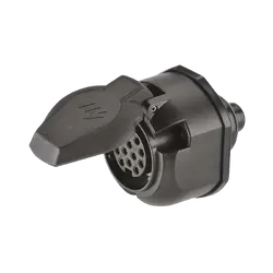 Narva 12 Volt 13 Pin Euro Round Plastic Trailer Socket