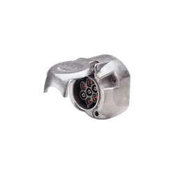 Narva 7 Pin Large Round Metal Trailer Socket(Bulk Pack Of 25)