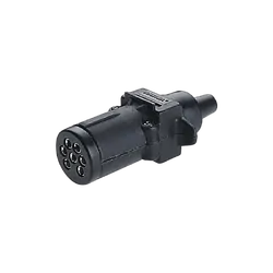 Narva 7 Pin Small Round Plastic Trailer Plug