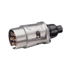 Narva 7 Pin Large Round Metal Trailer Plug
