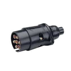 Narva 7 Pin Large Round Plastic Trailer Plug