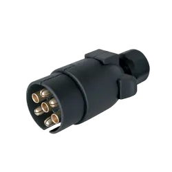 Narva 7 Pin Large Round Plastic Quick fit Trailer Plug (20)