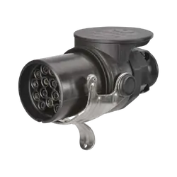 Narva 24 Volt 15 Pin Heavy-Duty Euro Round Plastic Trailer Plug