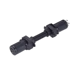 Narva 6 Pin Small Round Socket On Car To 7 Pin Small Round Plug On Trailer