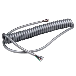 Narva Heavy-Duty 7 Core Suzi Coil, 4.6 Metres With 6 x 5Mm (3Mm2) 1 x 6Mm (5Mm2) Cores