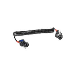 Narva 12/24 Volt 7 Core Ebs Suzi Coil, 4.5 Metres With Two Short 250Mm Tails Fitted With P/No. 8