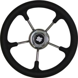 Ultraflex Non Magnetic Stainless Steel Wheel With Black Grip