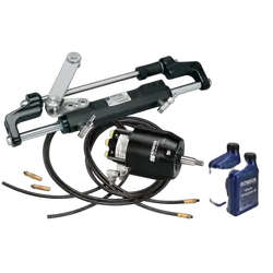 Ultraflex Hydraulic Steering Kit Nautech 300Hp/1 28Cc Helm Kit + 9M Hd Quickfit Hose Kit