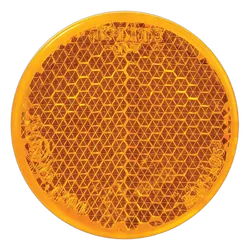 Narva Amber Retro Reflector With Self Adhesive