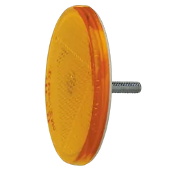 Narva Amber Retro Reflector With Fixing Bolt