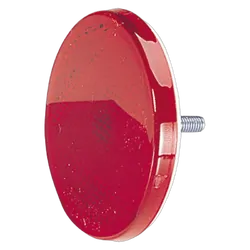 Narva Red Retro Reflector With Fixing Bolt