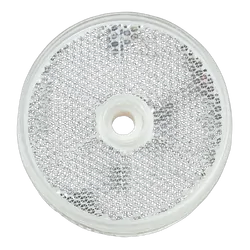 Narva Clear Retro Reflector With Central Fixing Hole