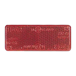 Narva Red Retro Reflector With Self Adhesive