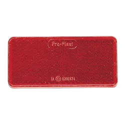 Narva Red Retro Reflector With Self Adhesive