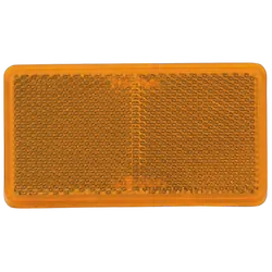 Narva Amber Retro Reflector With Self Adhesive