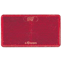 Narva Red Retro Reflector With Self Adhesive