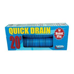 Valterra 3X20' Quick Drain Sewer Hose Blue"