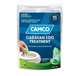 Camco Caravan Loo Treatment - Fresh Scent Drop Ins (15 Per Bag)