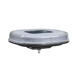 Narva 12/24V Aeromax Mini Led Light Box Dual Colour (Amber/White) Single Bolt Mount With Clear L