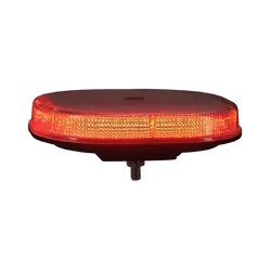 Narva 12/24 Volt Aeromax Mini Led Light Box(Red/Blue) Single Bolt Mount With Clear Lens