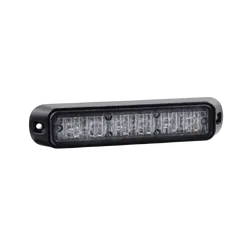 Narva Low Profile High Powered Led Warning Light (Red) - 6 x 1 Watt Leds