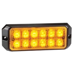 Narva Low Profile High Powered Led Warning Light Module (Amber) - 12 x 1 Watt Leds