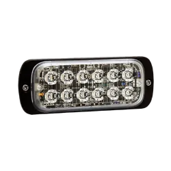 Narva 12/24V Super Low Profile Led Warning Light (Blue) - 12 Leds