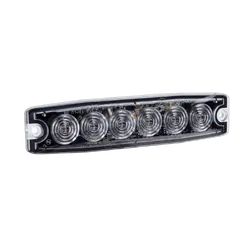 Narva High Powered Low Profile Led Warning Light (Red) - 6 x 1 Watt Leds